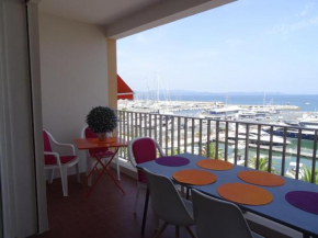 Appartement climatisé avec terrasses et vue port, proche plages à Hyères - FR-1-335-191